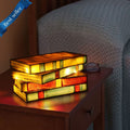 Stained Glass Books Lamp